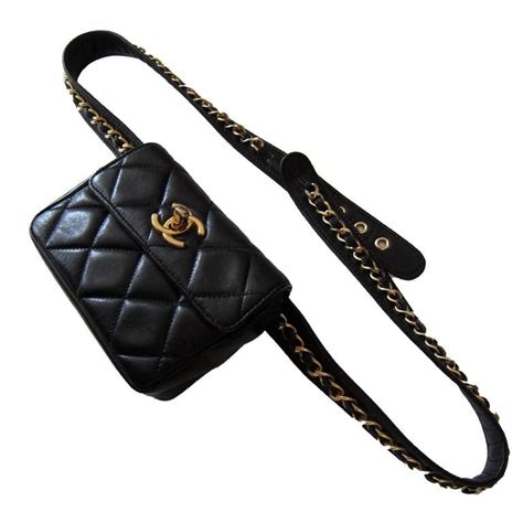 chanel waist bag with chain|chanel waist bag sale.